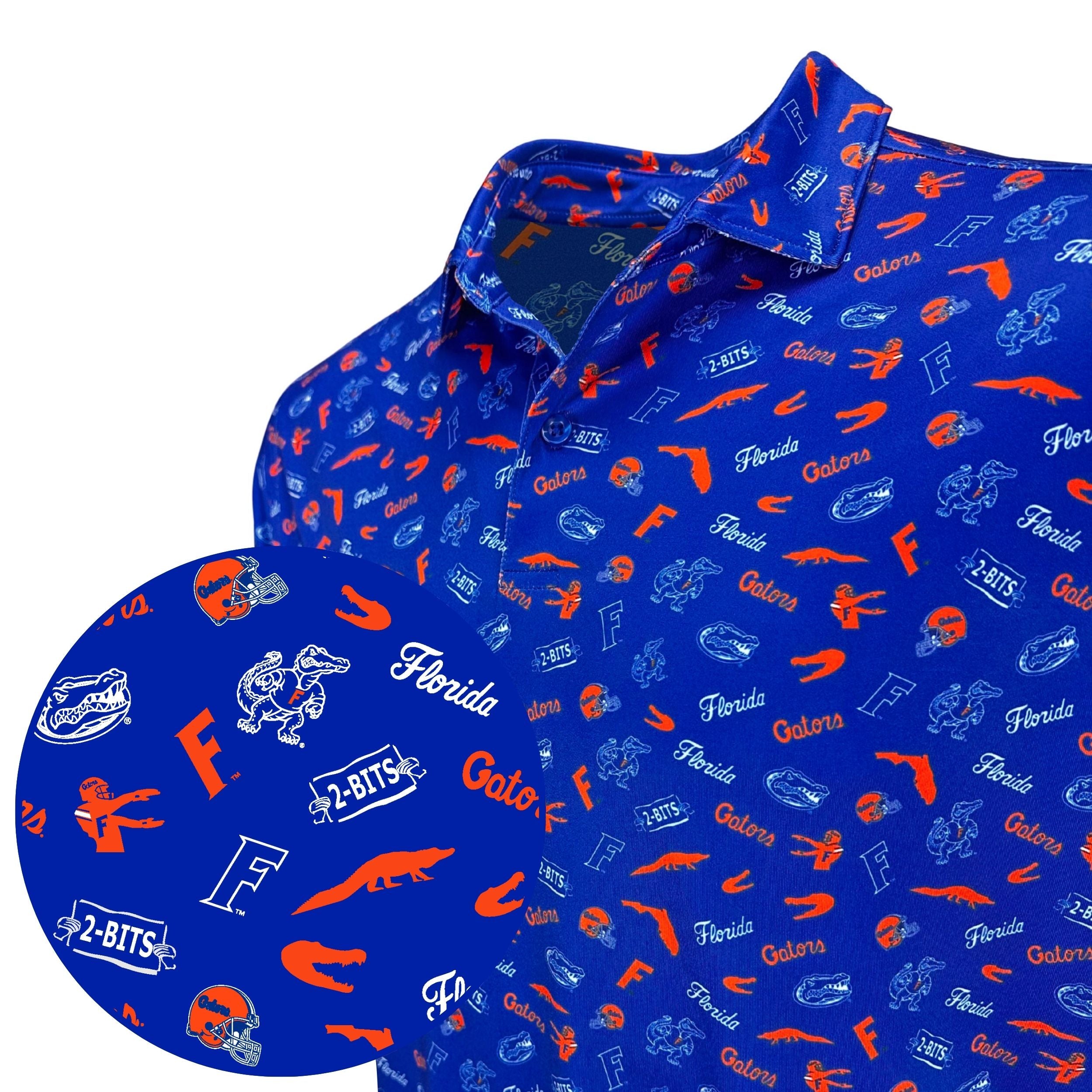 The UF Swamp® Safari Print Polo